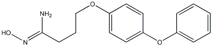 N'-hydroxy-4-(4-phenoxyphenoxy)butanimidamide Structure