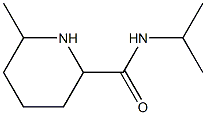 N-isopropyl-6-methylpiperidine-2-carboxamide Struktur