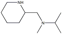 N-isopropyl-N-methyl-N-(piperidin-2-ylmethyl)amine,,结构式