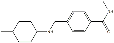  N-methyl-4-{[(4-methylcyclohexyl)amino]methyl}benzamide