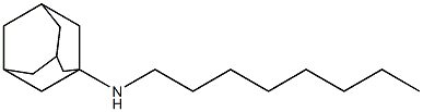 N-octyladamantan-1-amine Structure