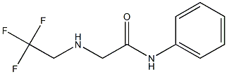 N-phenyl-2-[(2,2,2-trifluoroethyl)amino]acetamide