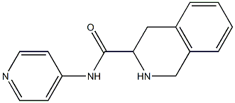  N-pyridin-4-yl-1,2,3,4-tetrahydroisoquinoline-3-carboxamide