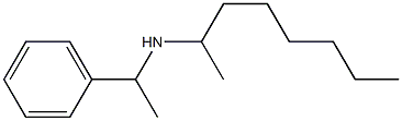 octan-2-yl(1-phenylethyl)amine Structure