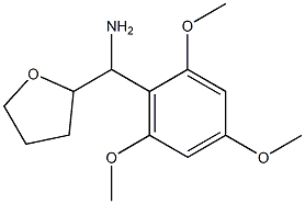 oxolan-2-yl(2,4,6-trimethoxyphenyl)methanamine Structure