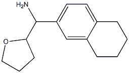 oxolan-2-yl(5,6,7,8-tetrahydronaphthalen-2-yl)methanamine Structure