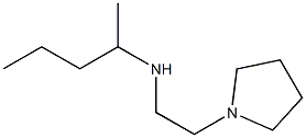 pentan-2-yl[2-(pyrrolidin-1-yl)ethyl]amine Structure