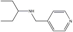 pentan-3-yl(pyridin-4-ylmethyl)amine Structure
