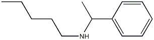 pentyl(1-phenylethyl)amine 化学構造式