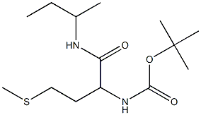 tert-butyl N-[1-(butan-2-ylcarbamoyl)-3-(methylsulfanyl)propyl]carbamate