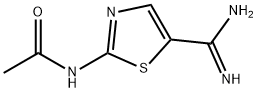 Acetamide,  N-[5-(aminoiminomethyl)-2-thiazolyl]- 结构式