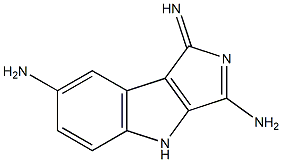 3,7-DIAMINO-1-IMINO-1,4-DIHYDROPYRROLO[3,4-B]INDOLE