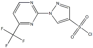 1-[4-(Trifluoromethyl)pyrimidin-2-yl]-1H-pyrazole-4-sulphonyl  chloride
