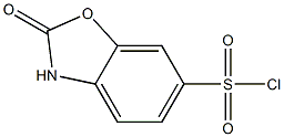 2-oxo-2,3-dihydrobenzo[d]oxazole-6-sulfonyl chloride 化学構造式