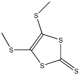 4,5-bis(methylsulfanyl)-1,3-dithiole-2-thione Structure