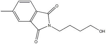 2-(4-hydroxybutyl)-5-methyl-1H-isoindole-1,3(2H)-dione Structure