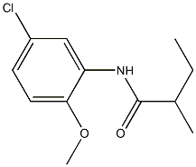 N-(5-chloro-2-methoxyphenyl)-2-methylbutanamide