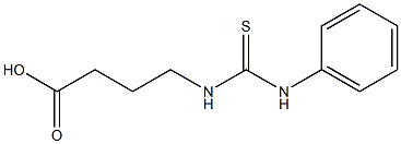 4-[(anilinocarbothioyl)amino]butanoic acid Structure