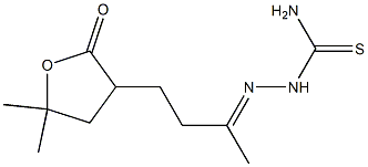 3-{3-[(aminocarbothioyl)hydrazono]butyl}-5,5-dimethyldihydro-2(3H)-furanone