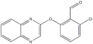 2-chloro-6-(2-quinoxalinyloxy)benzaldehyde