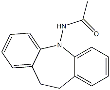 N-(10,11-dihydro-5H-dibenzo[b,f]azepin-5-yl)acetamide Structure