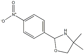  2-{4-nitrophenyl}-4,4-dimethyl-1,3-oxazolidine