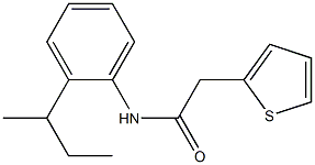 N-(2-sec-butylphenyl)-2-(2-thienyl)acetamide