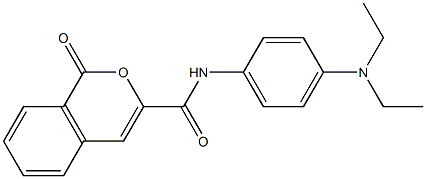  N-[4-(diethylamino)phenyl]-1-oxo-1H-isochromene-3-carboxamide