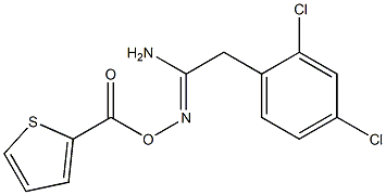  2-(2,4-dichlorophenyl)-N'-[(2-thienylcarbonyl)oxy]ethanimidamide