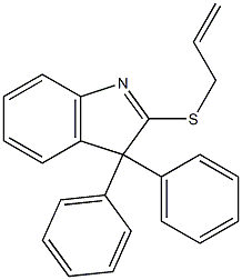  2-(allylsulfanyl)-3,3-diphenyl-3H-indole