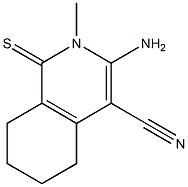 3-amino-2-methyl-1-thioxo-1,2,5,6,7,8-hexahydro-4-isoquinolinecarbonitrile|
