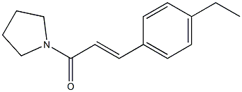 1-[3-(4-ethylphenyl)acryloyl]pyrrolidine