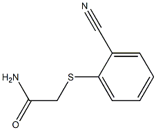 2-[(2-cyanophenyl)sulfanyl]acetamide