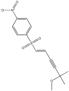 1-[(5-methoxy-5-methyl-1-hexen-3-ynyl)sulfonyl]-4-nitrobenzene