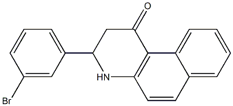 3-(3-bromophenyl)-3,4-dihydrobenzo[f]quinolin-1(2H)-one