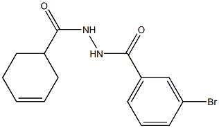 3-bromo-N'-(3-cyclohexen-1-ylcarbonyl)benzohydrazide