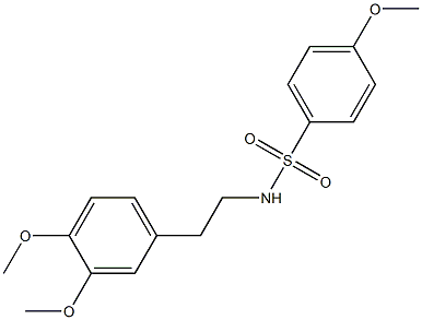 N-[2-(3,4-dimethoxyphenyl)ethyl]-4-methoxybenzenesulfonamide