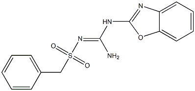 N-[amino(1,3-benzoxazol-2-ylamino)methylene](phenyl)methanesulfonamide