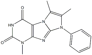 1,6,7-trimethyl-8-phenyl-1H-imidazo[2,1-f]purine-2,4(3H,8H)-dione