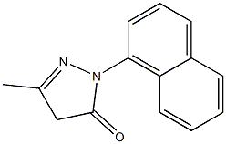 5-methyl-2-(1-naphthyl)-2,4-dihydro-3H-pyrazol-3-one