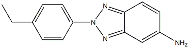 2-(4-ethylphenyl)-2H-1,2,3-benzotriazol-5-ylamine Structure