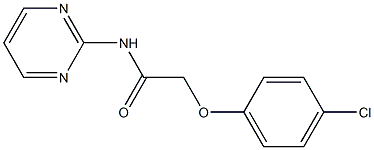 2-(4-chlorophenoxy)-N-(2-pyrimidinyl)acetamide