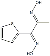 1-(2-thienyl)-1,2-propanedione dioxime Structure