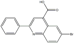  6-bromo-2-phenyl-4-quinolinecarboxylic acid