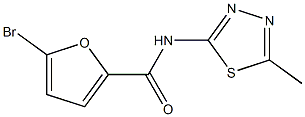 5-bromo-N-(5-methyl-1,3,4-thiadiazol-2-yl)-2-furamide