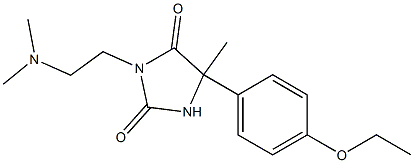 3-[2-(dimethylamino)ethyl]-5-(4-ethoxyphenyl)-5-methyl-2,4-imidazolidinedione