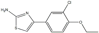 4-(3-chloro-4-ethoxyphenyl)-1,3-thiazol-2-amine