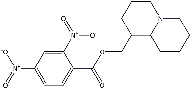octahydro-2H-quinolizin-1-ylmethyl 2,4-bisnitrobenzoate Structure
