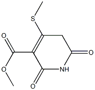 methyl 4-(methylsulfanyl)-2,6-dioxo-1,2,5,6-tetrahydro-3-pyridinecarboxylate