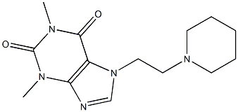 1,3-dimethyl-7-(2-piperidin-1-ylethyl)-3,7-dihydro-1H-purine-2,6-dione